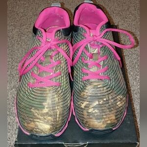 Realtree Pink and Camouflage Athletic Shoes